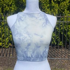 Free people tie-dye halter top